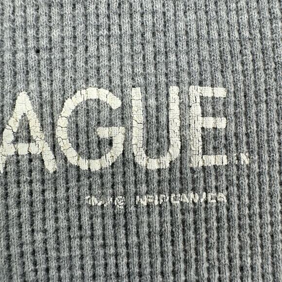 Vintage Bulletin L Athletic Dallas Cowboys NFL Football Waffle Knit Top T Shirt - Picture 7 of 11